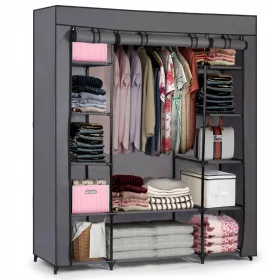    Armadio Massido 680000 135 x 170 x 45 cm tonalità del grigio