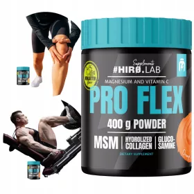   Pro Flex di Hiro.Lab: Integratore per Articolazioni e Ossa, con Collagene e Glucosamina, 400g