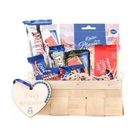    CESTINO REGALO GRAVER WEDEL regalo per la festa della mamma, del papà, della nonna per il nonno