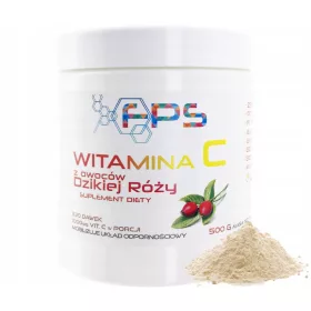   Vitamina C in Polvere da Rosa Canina Selvatica Polacca - 100% Naturale