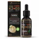 Vitamina K2 MK-7 + D3 in Gocce da Progress Labs - 30ml / 900 Gocce, Prodotto Polacco