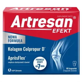   Artresan EFEKT: Integratore Innovativo per le Articolazioni con Collagene e AprèsFlex® - 60 Capsule