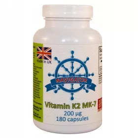   Witamina K2 MK-7 200 μg da NATTO, 180 capsule - Navigator Supplements