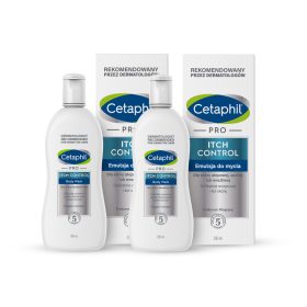   Cetaphil PRO Itch Control Emulsione Lavante 295 ml per Bambini con Pelle Atopica - Doppio Pack