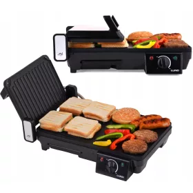    Contatto, grill elettrico per raclette Lund 67455 nero 2000 W