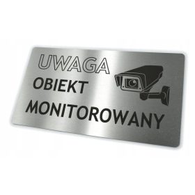 Piastra in acciaio inox - ATTENZIONE OGGETTO MONITORATO