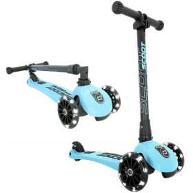    Monopattino a tre ruote Scoot & Ride Highwaykick 3 LED mirtillo