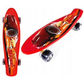  Skateboard FISZKA con ruote larghe e morbide CARS