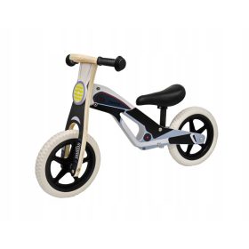    Wooden Toys F1F3-56246 bicicletta senza pedali 12" Nera
