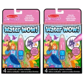   2 libri da colorare con l'acqua Fiabe Principessa Acqua Wow Melissa Doug 3+