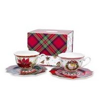 Stoviglie e posate natalizie